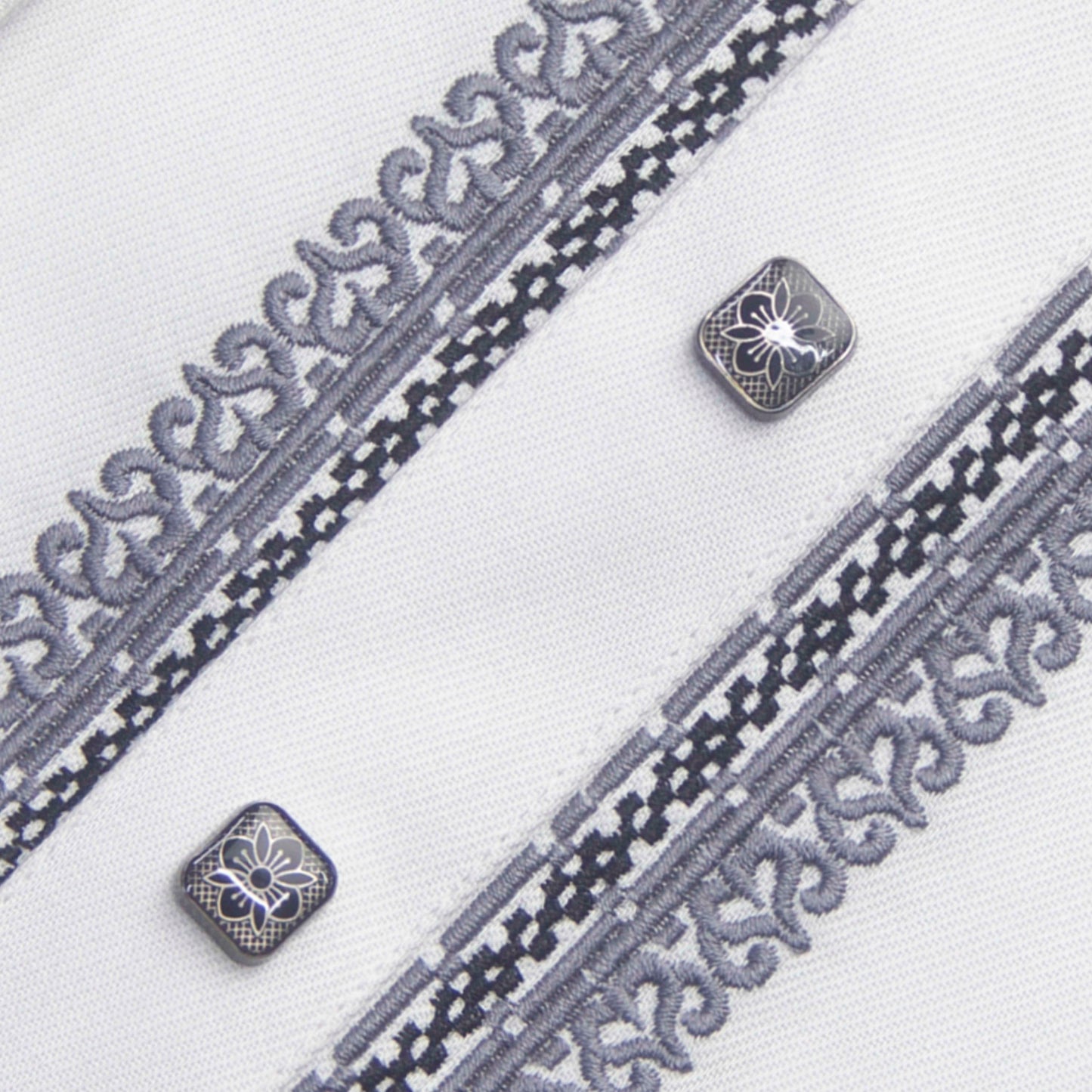 WHITE JACQUARD PANJABI - TOP SELLING