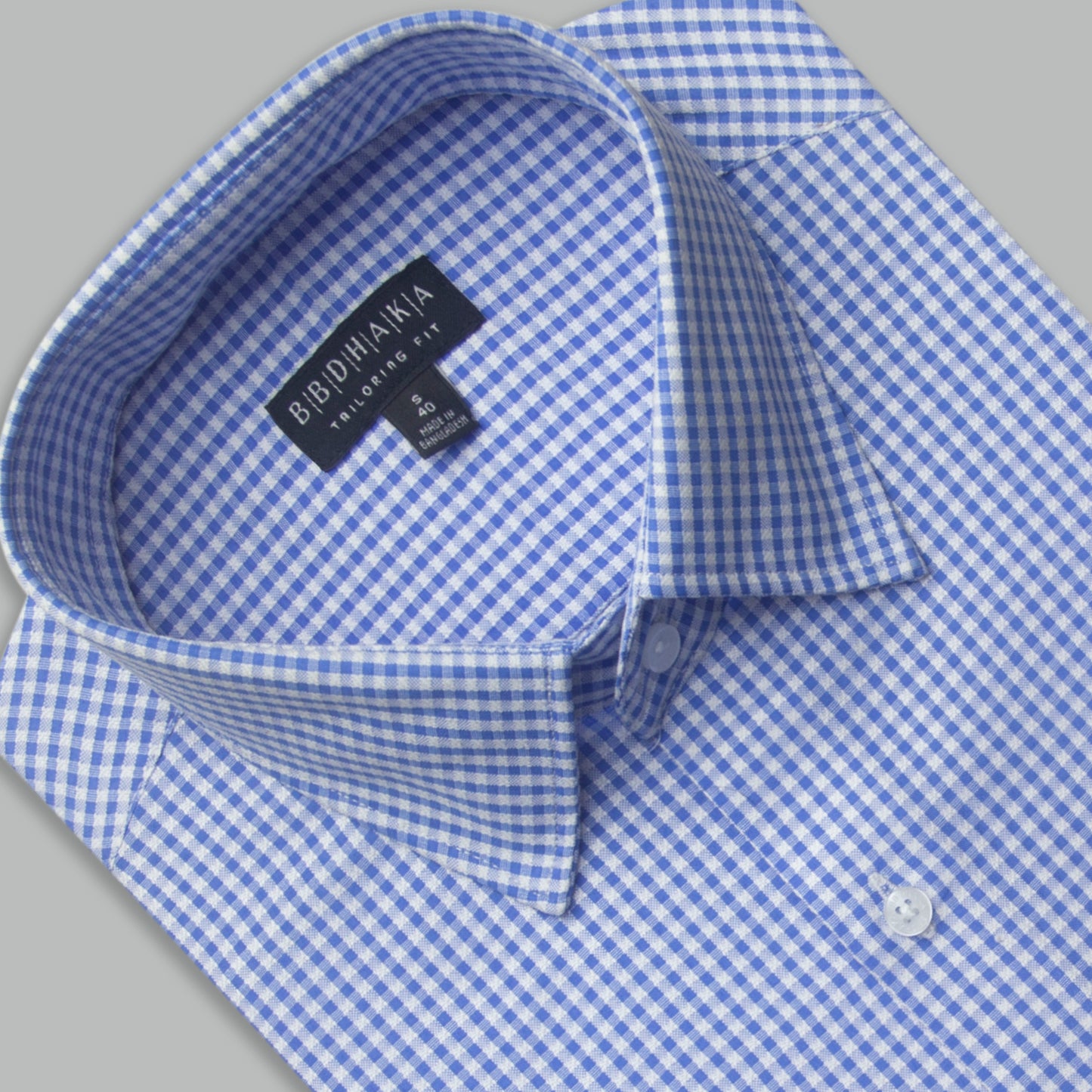 Navy Blue H.T Check Shirt - New Arrival