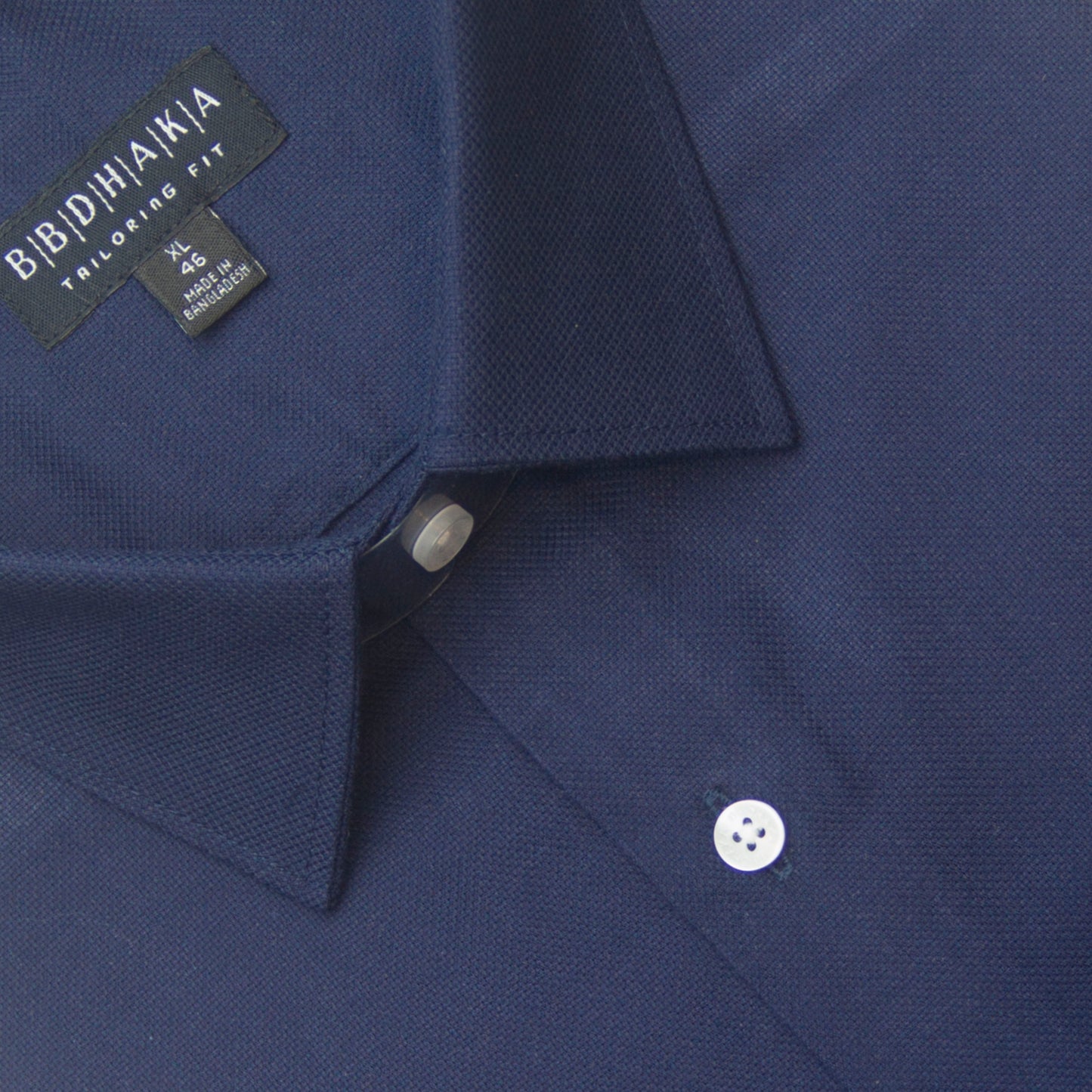 Dark Navy Blue Supreme Dobby Shirt - Exclusive