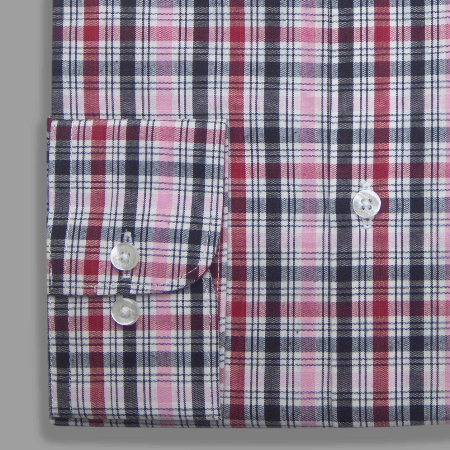 Multi Red Check Formal Shirt - New Article