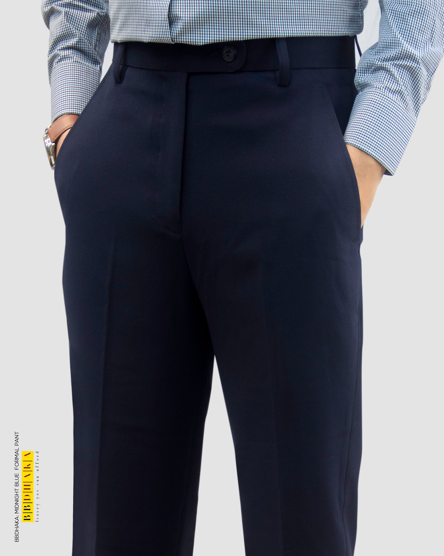 MIDNIGHT BLUE Formal Pant (Breathable Cotton)