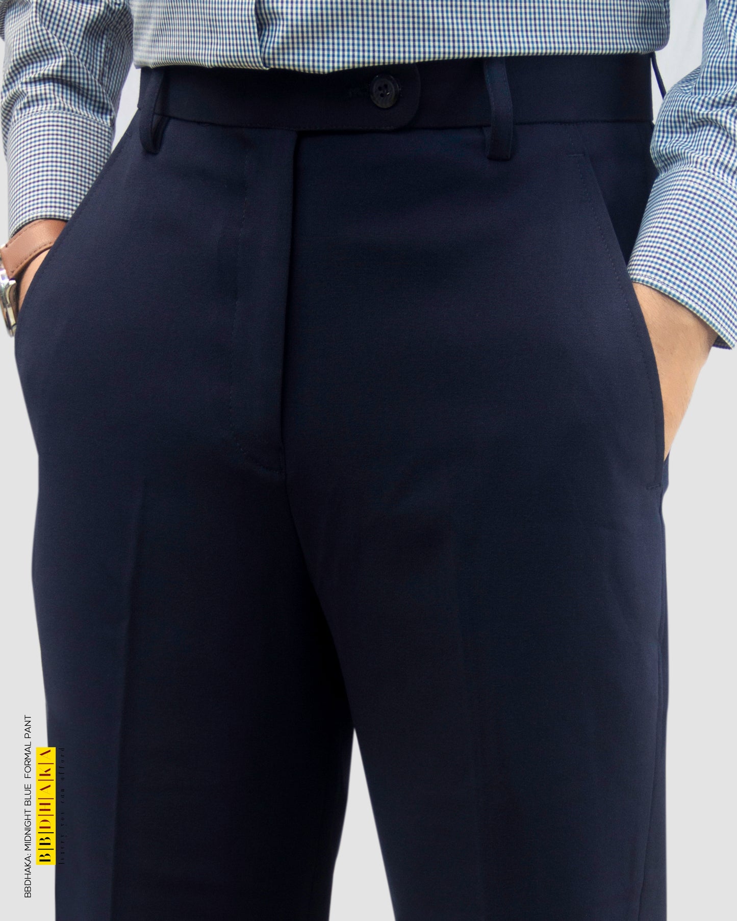 MIDNIGHT BLUE Formal Pant (Breathable Cotton)