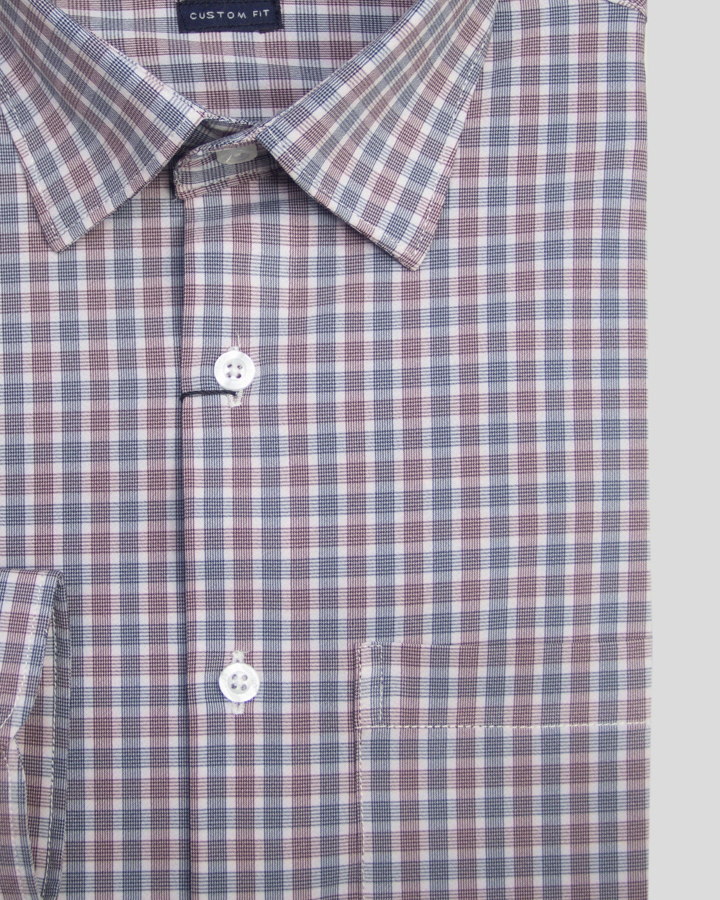 Dupplin Micro Check Full Sleeve