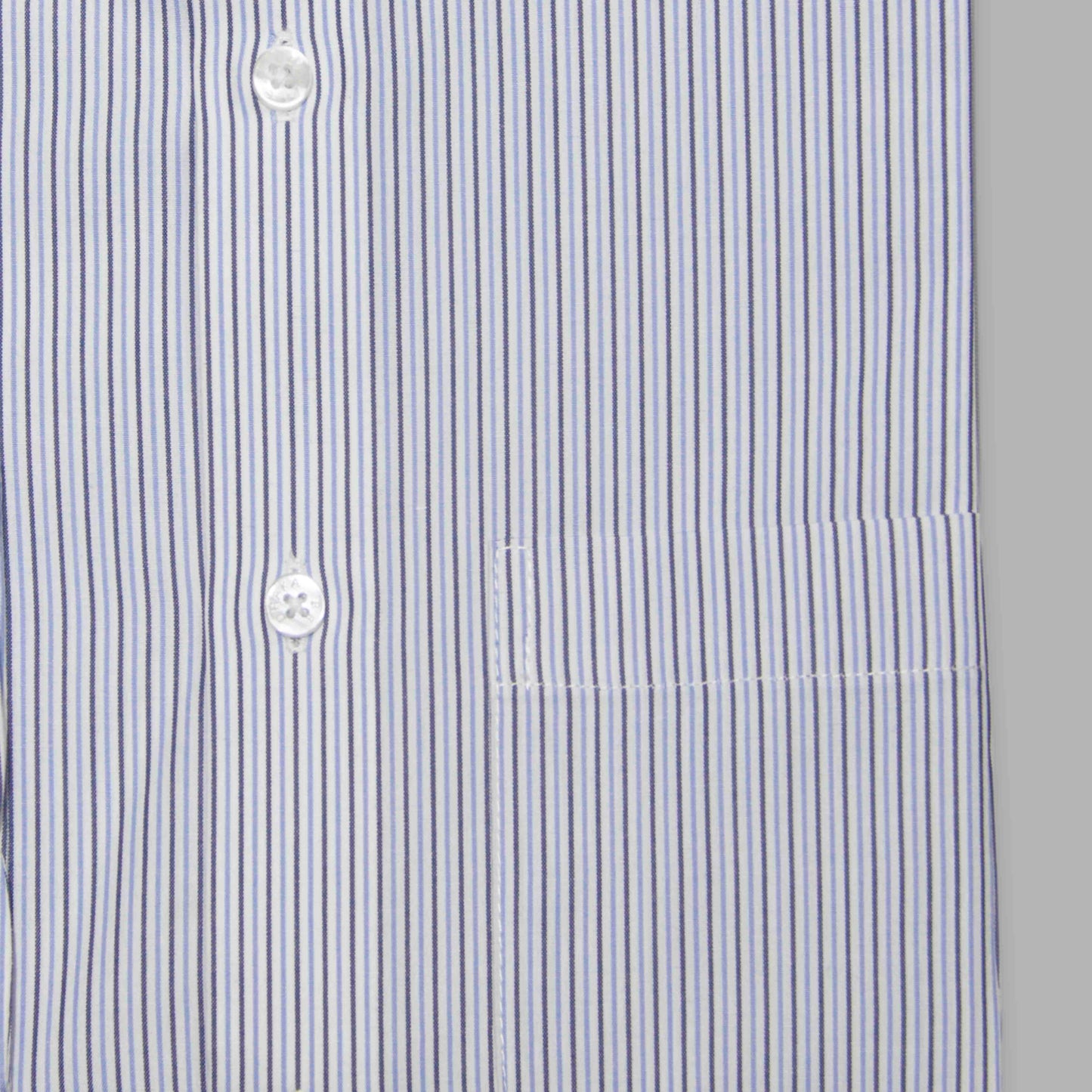 Whitish Sky Stripe Supima Cotton Shirt - Exclusive