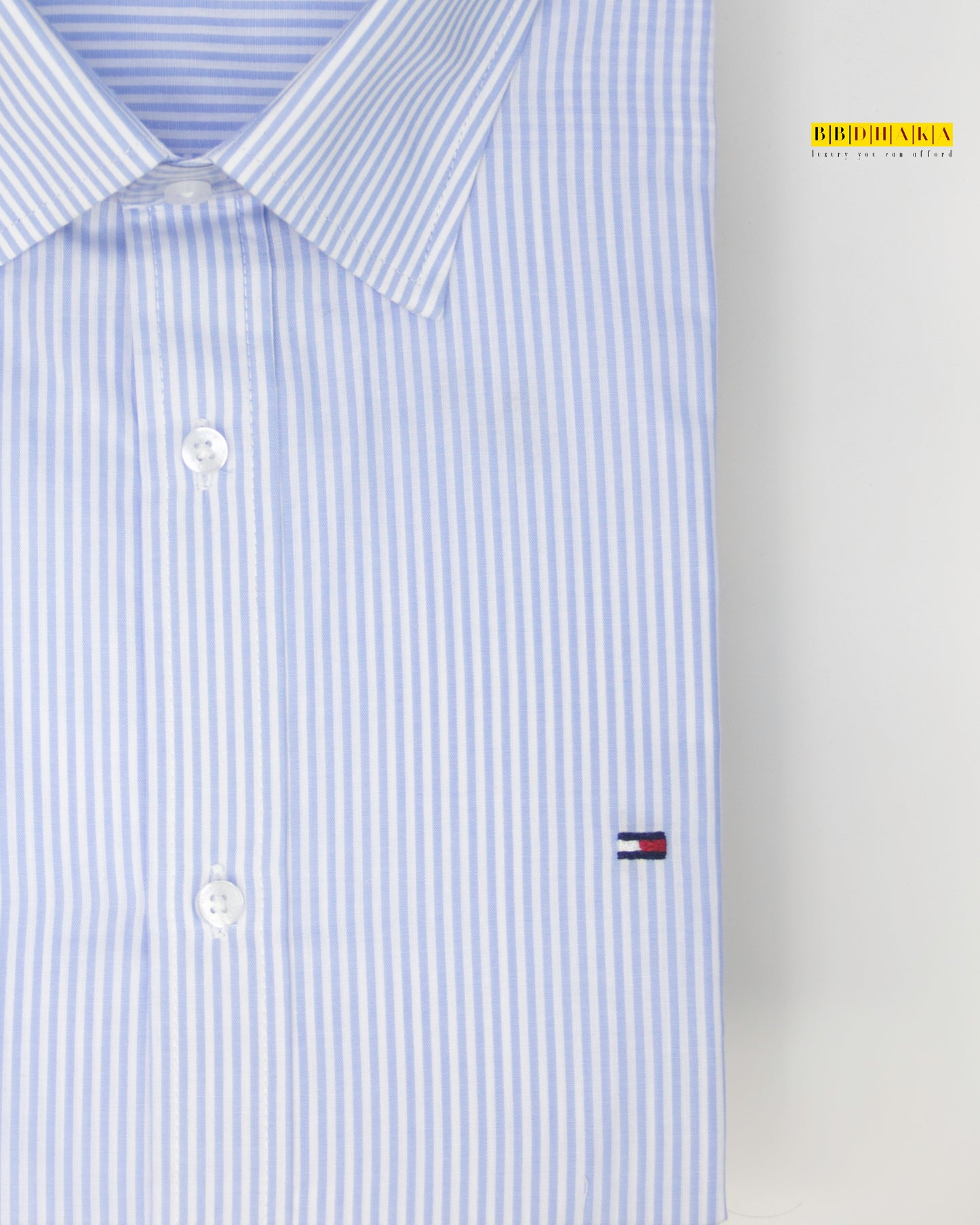 Sky Blue & White Stripes TH