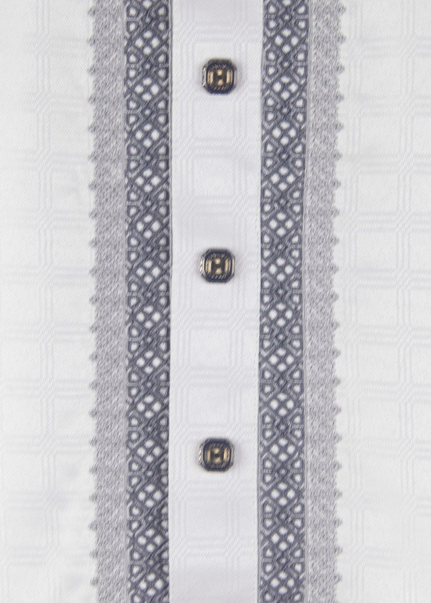 White Embroidery Fancy Punjabi New Article - CODE: 12201