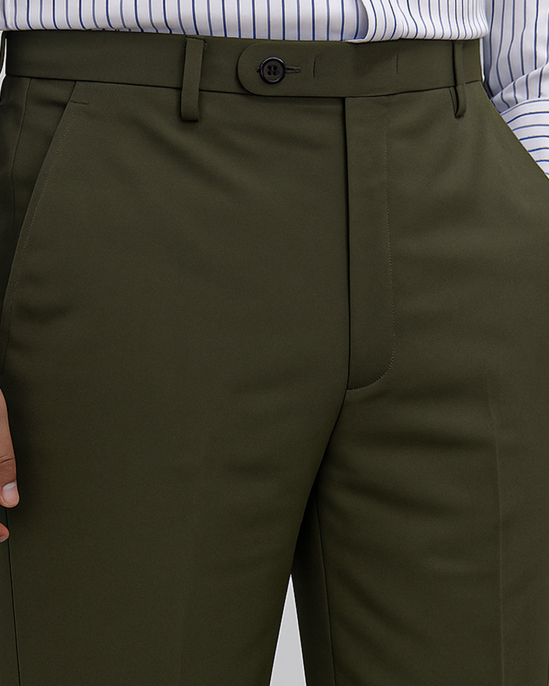 OLIVE GREEN Formal Pant - New Article