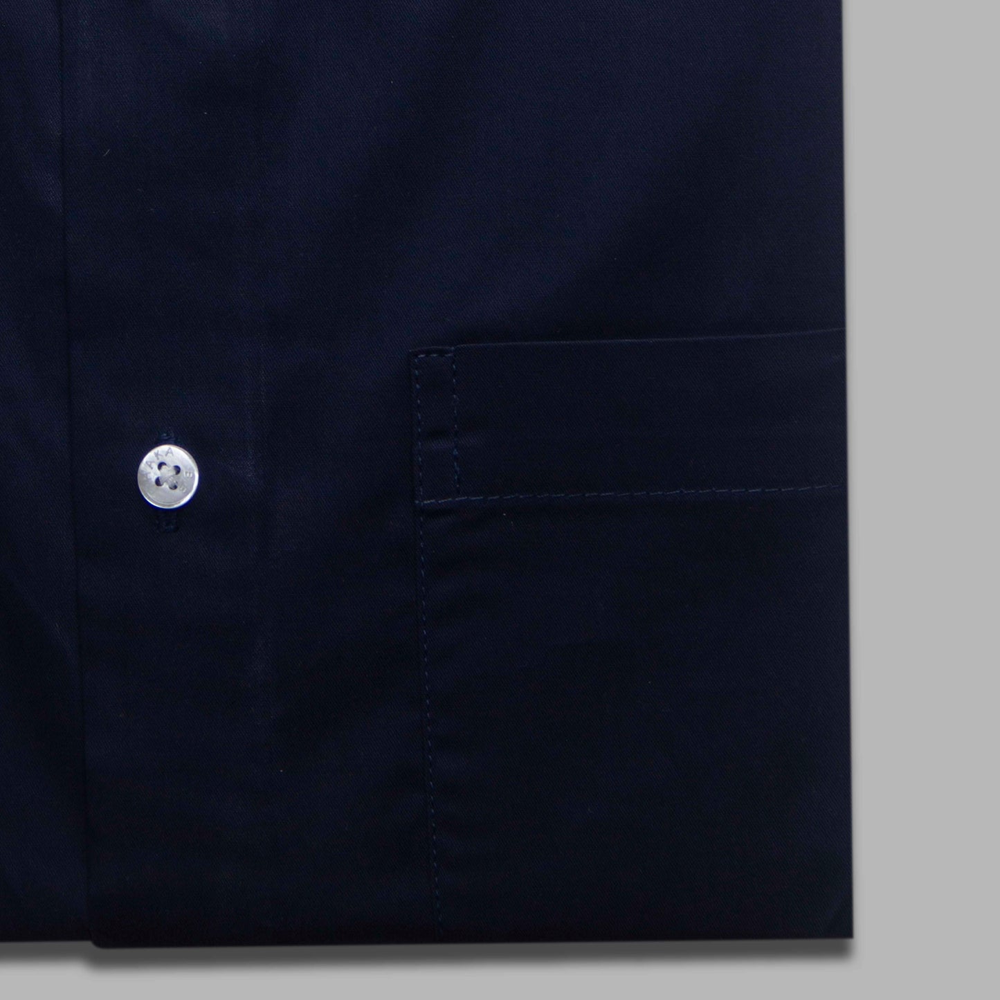 Perfect Navy Blue Solid Cotton Shirt 2025 - Latest