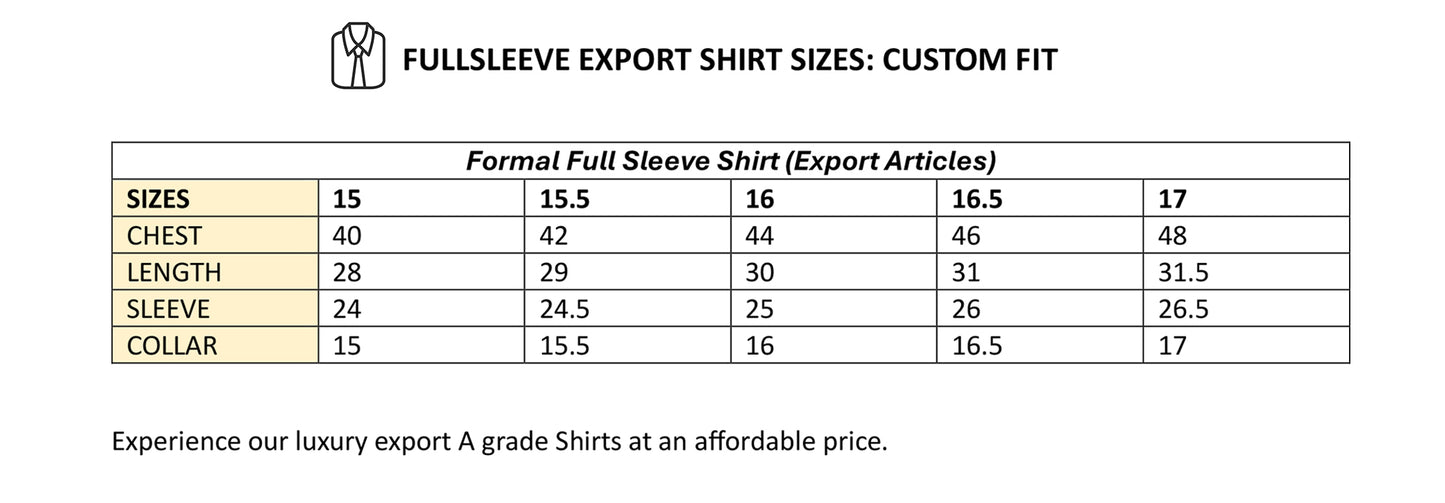 Dark Navy & White Stripe Formal Shirt