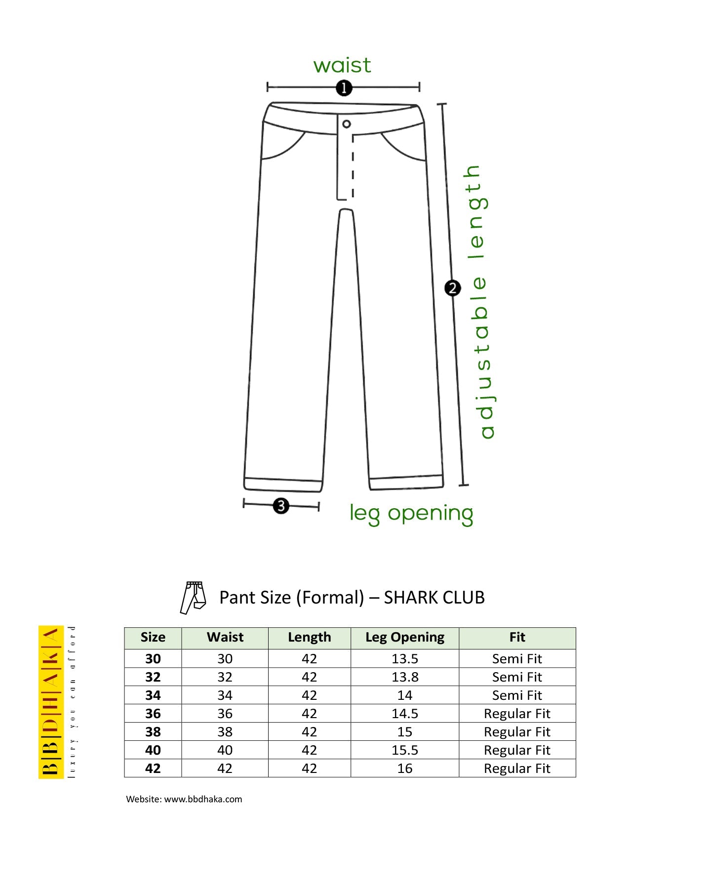 FOREST NIGHT Formal Pant (Breathable)