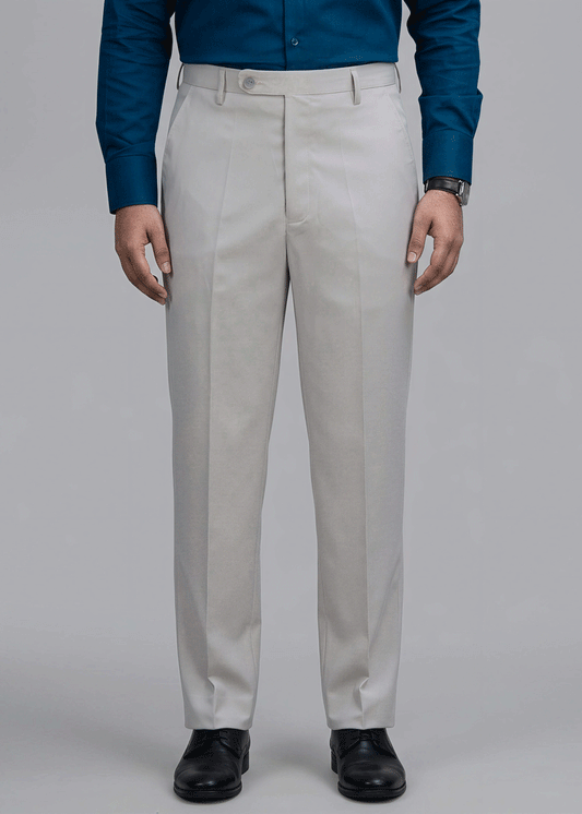 Off-White (Gray) Formal Pant - New Article