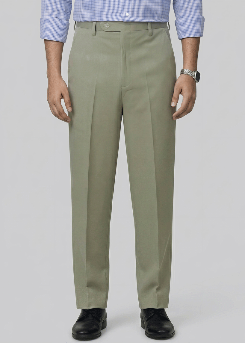 Forest Brown Formal Pant - Latest Arrival