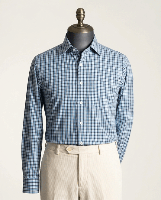 Ocean Till Plaid Check Shirt - New Article
