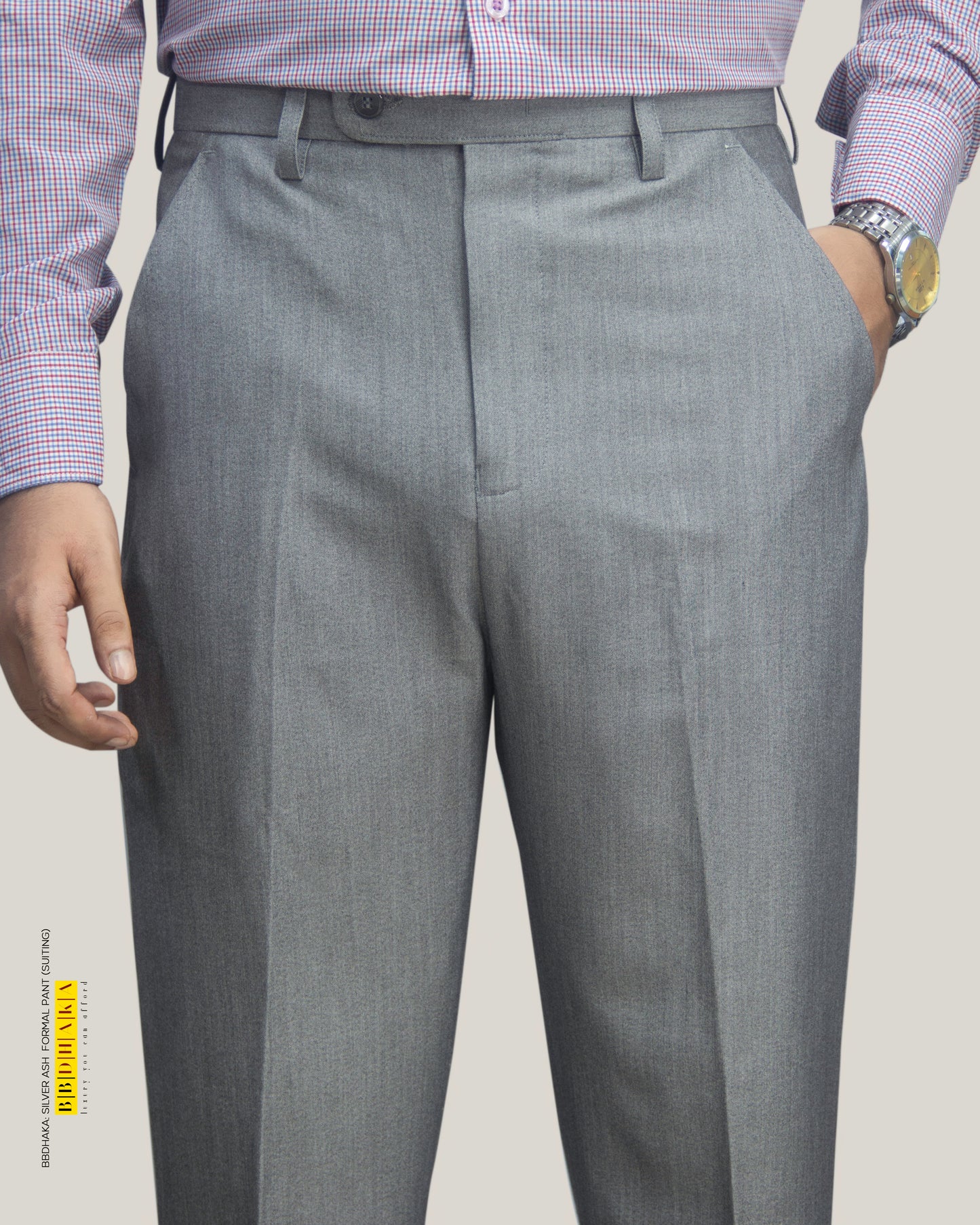 SILVER ASH Formal Pant (Suiting Cotton)