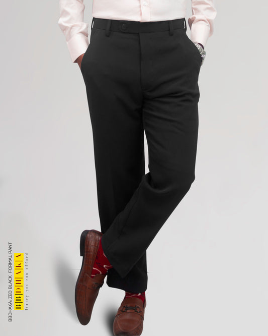 ZED BLACK Formal Trouser