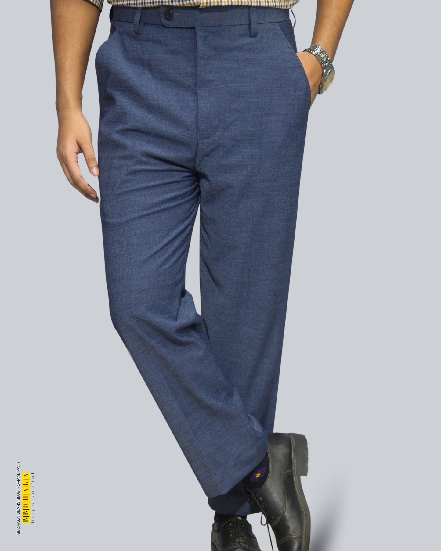 BLUE JEANS Formal Pant (Suiting Cotton)