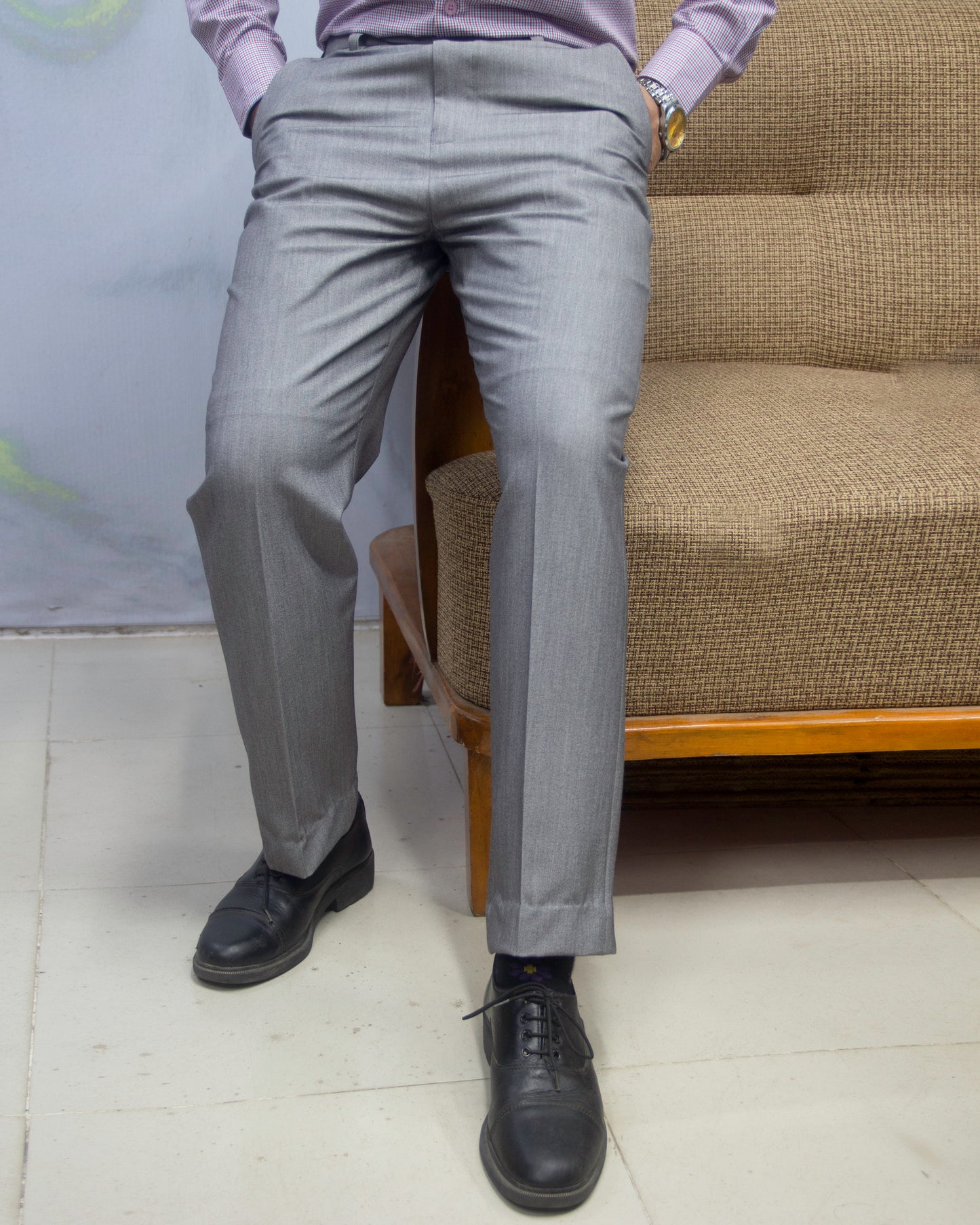 SILVER ASH Formal Pant (Suiting Cotton)
