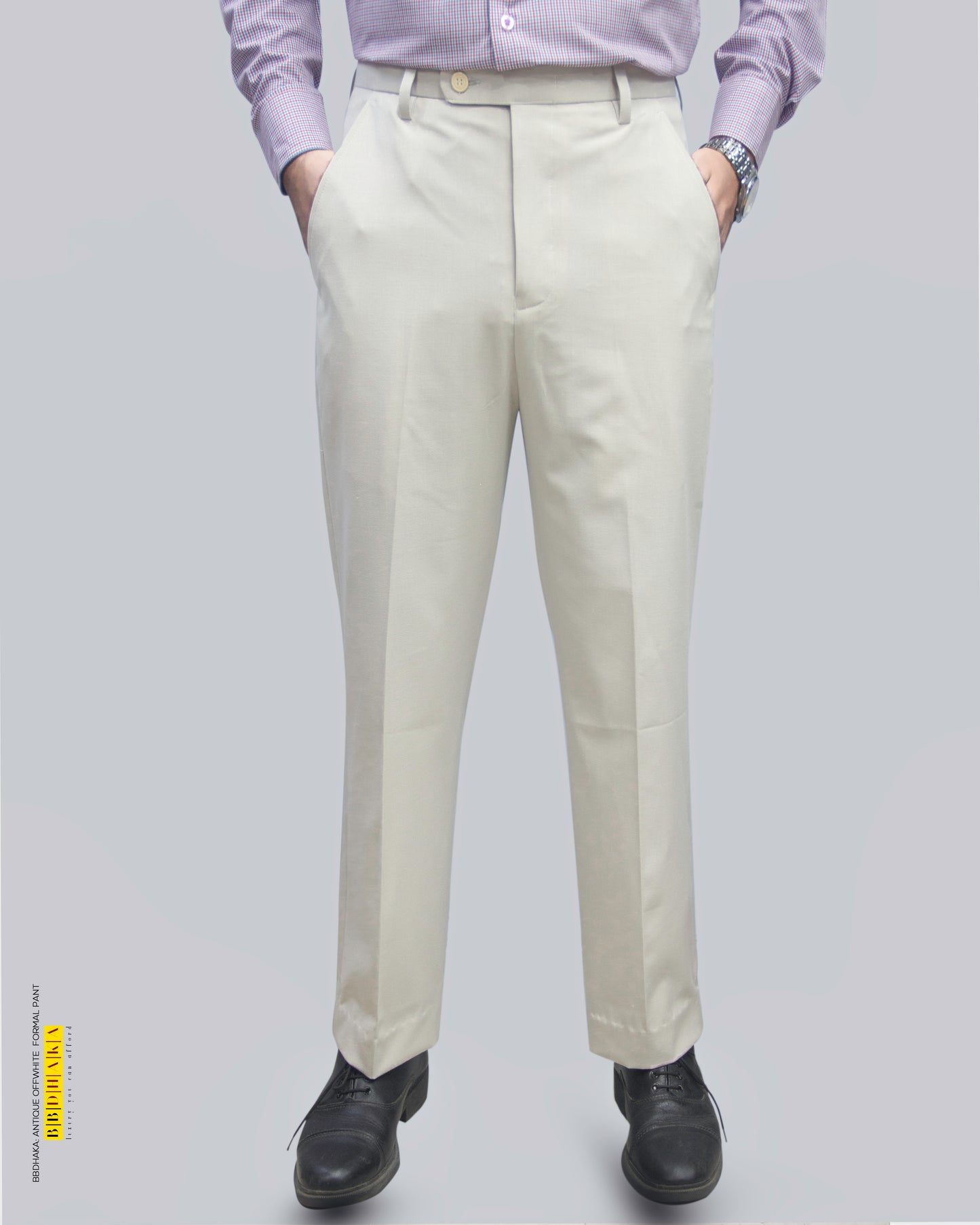 ANTIQUE OFF-WHITE Formal Pant (Suiting Cotton)