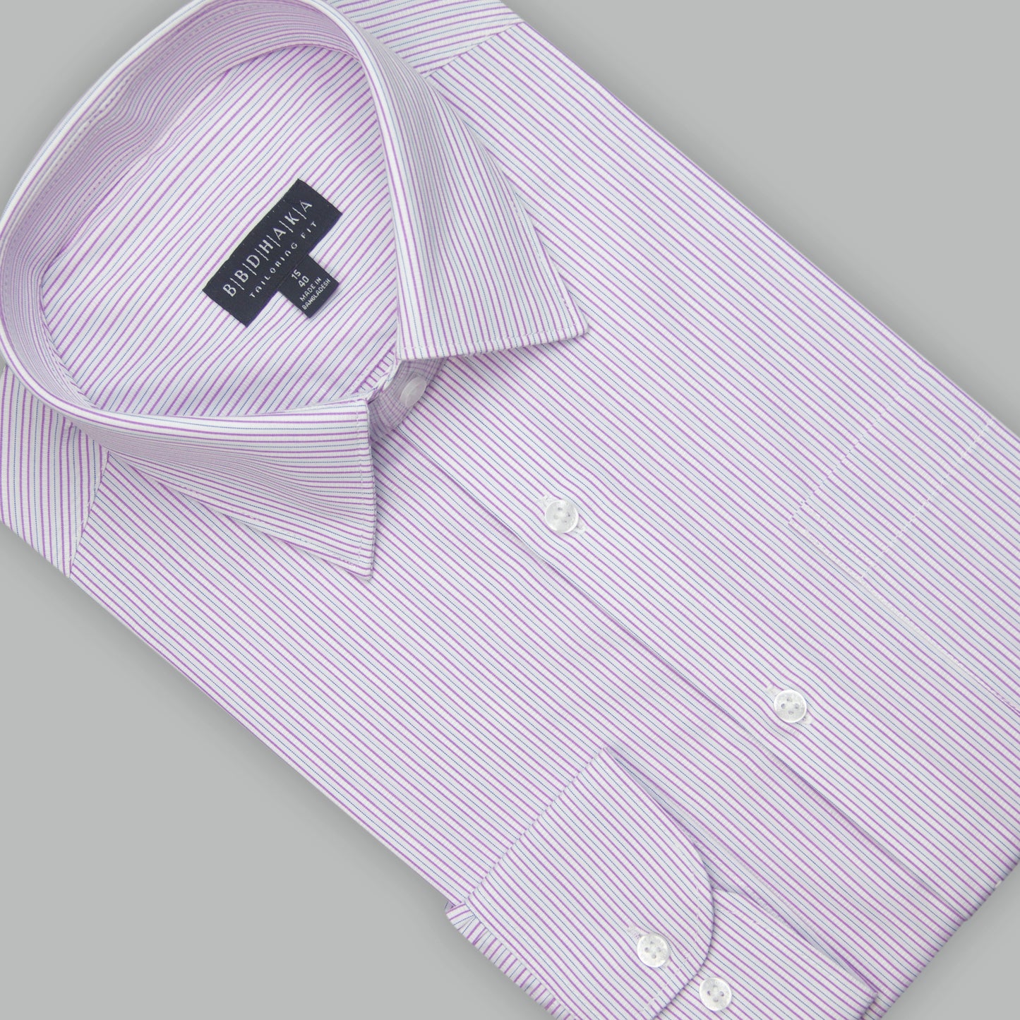 Lavender Payline Stripe Shirt