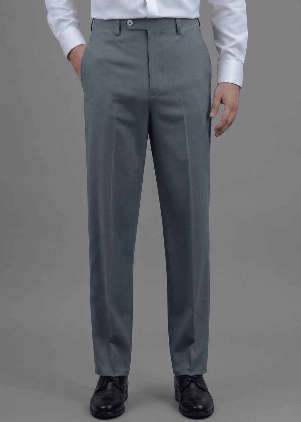 Executive Monarch Grey Formal Pant - New Article