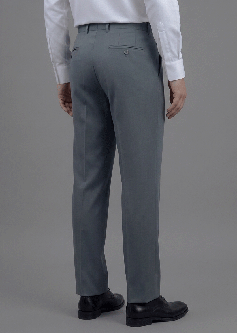 Executive Monarch Grey Formal Pant - New Article