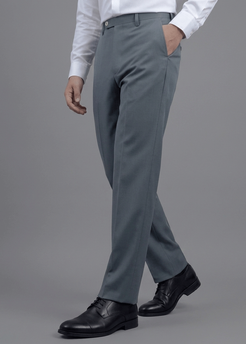 Executive Monarch Grey Formal Pant - New Article