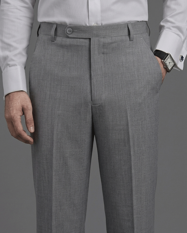 Sliver Ash Executive Formal Pant - Fresh Drop