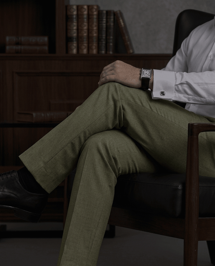 Sage Green Executive Formal Pant - New Article