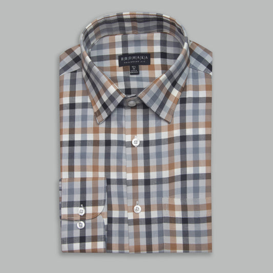 Woolen Plaid Check Shirt (Comfy)