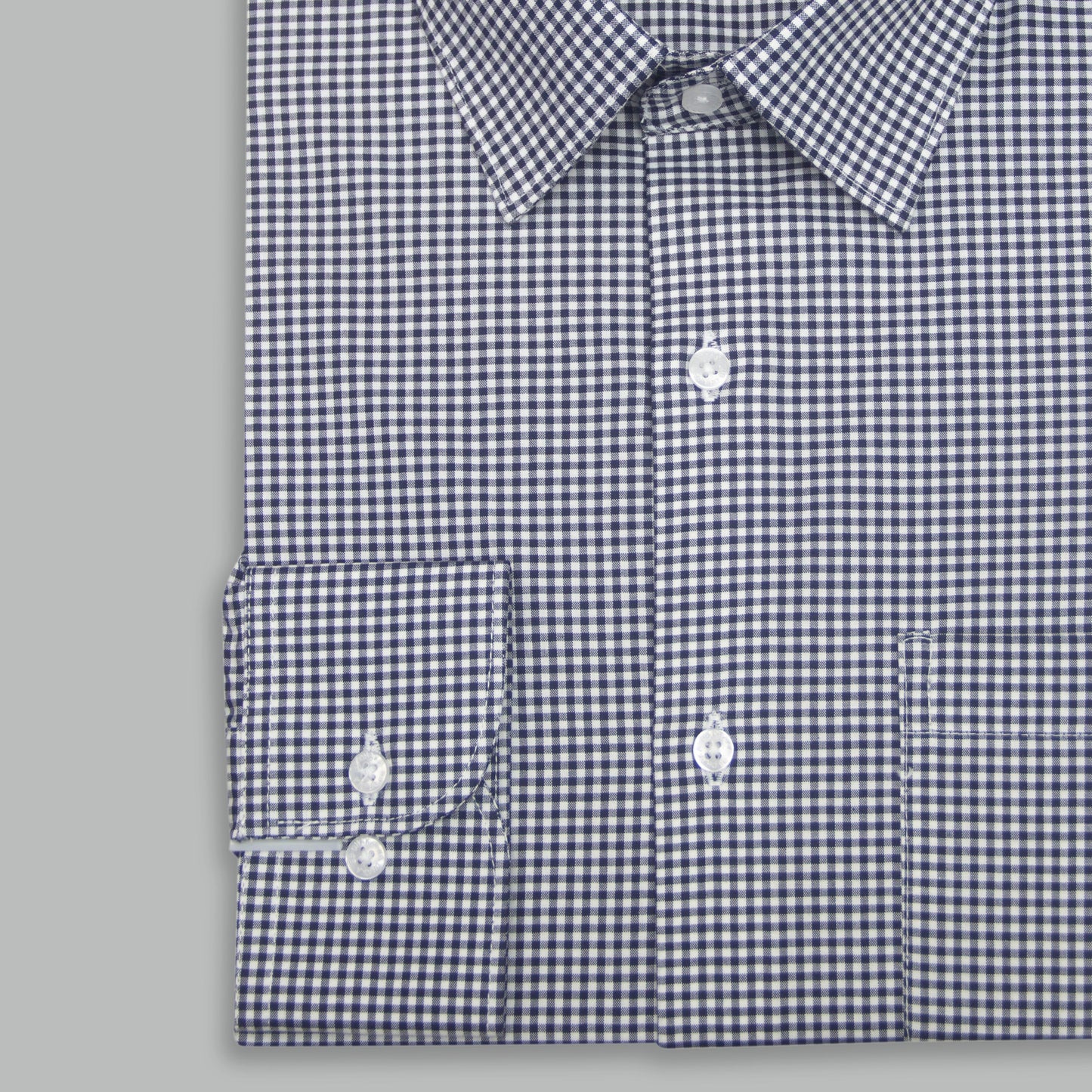 Black Gingham Check Shirt - Exclusive