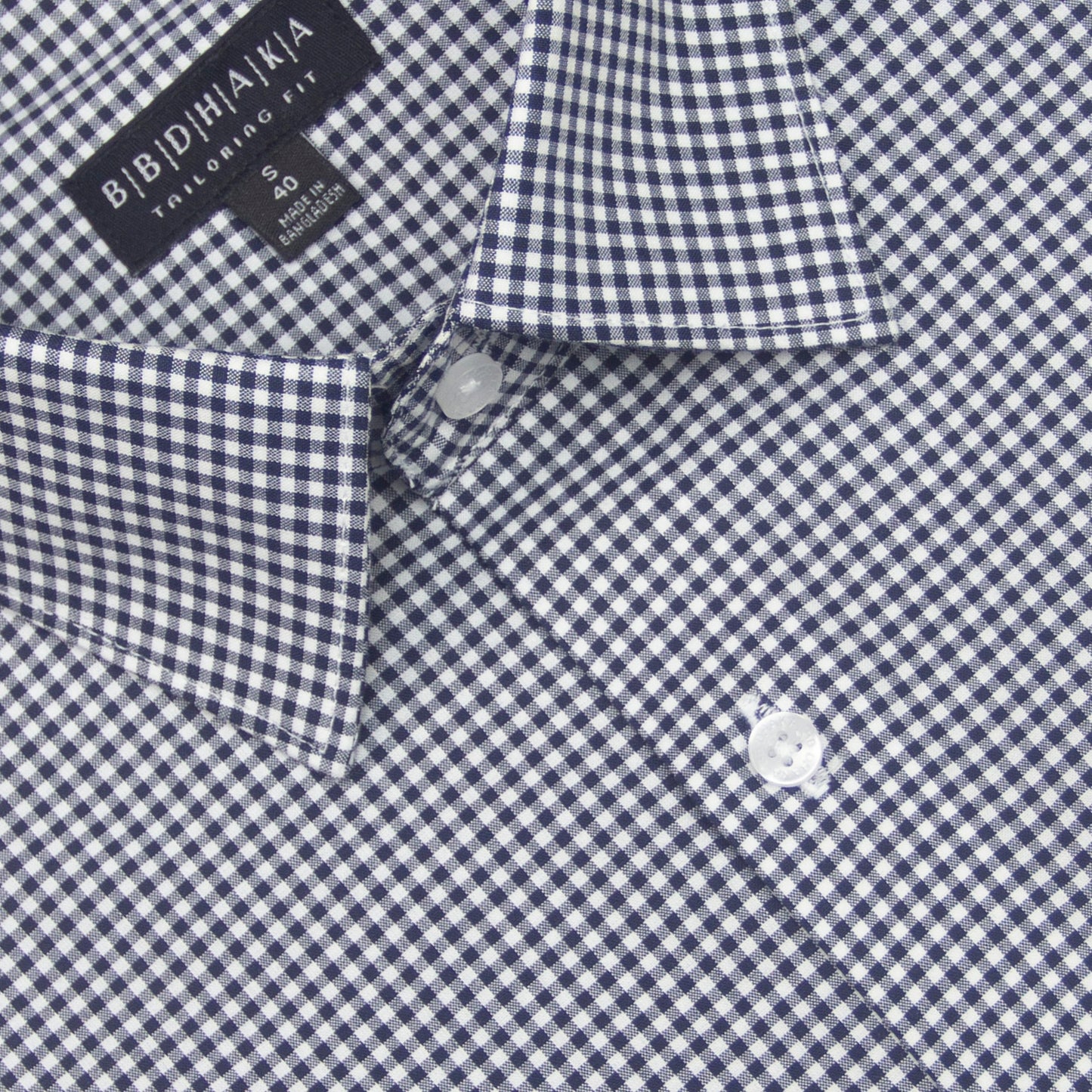 Black Gingham Check Shirt - Exclusive