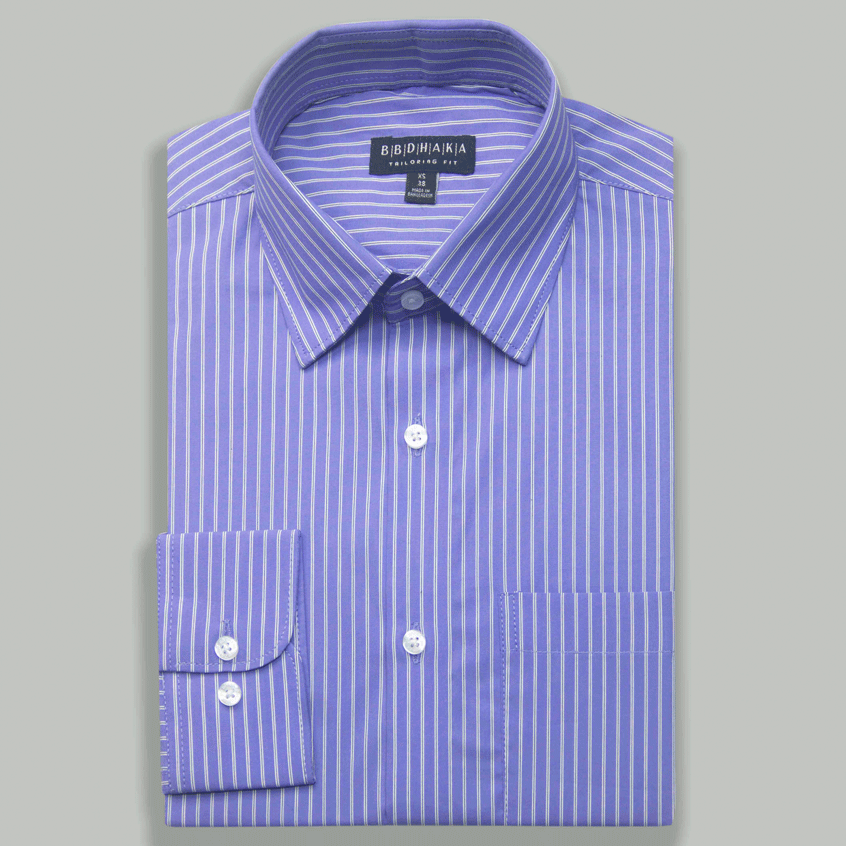 Blue Stripe (Business Casual) Formal Shirt - New Article