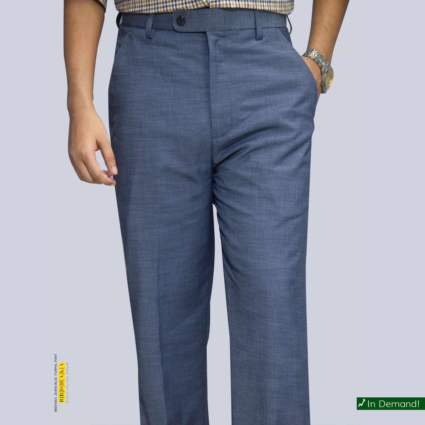 BLUE JEANS Formal Pant (Breathable Cotton) - In Demand