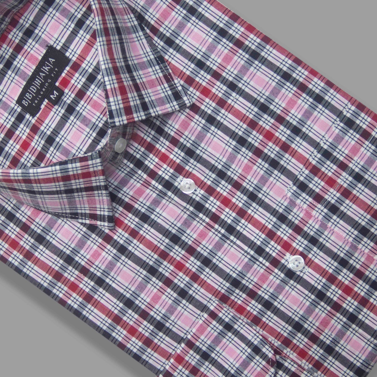 Multi Red Check Formal Shirt - New Article