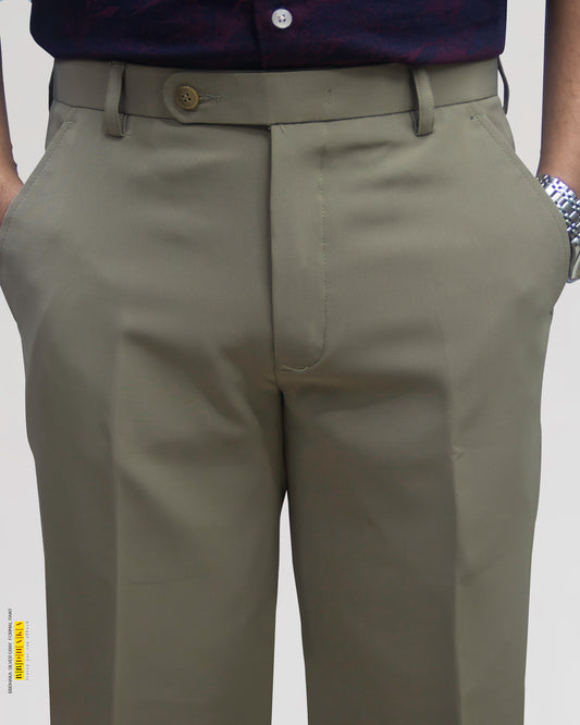 SILVER GRAY Formal Trouser