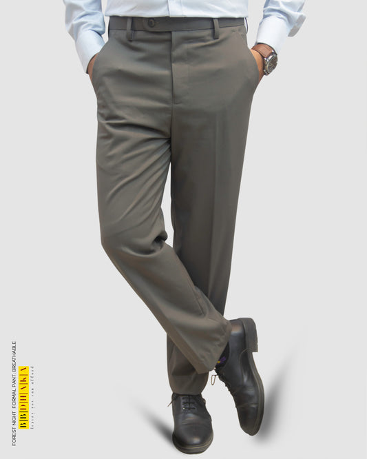 FOREST NIGHT Formal Pant (Breathable)