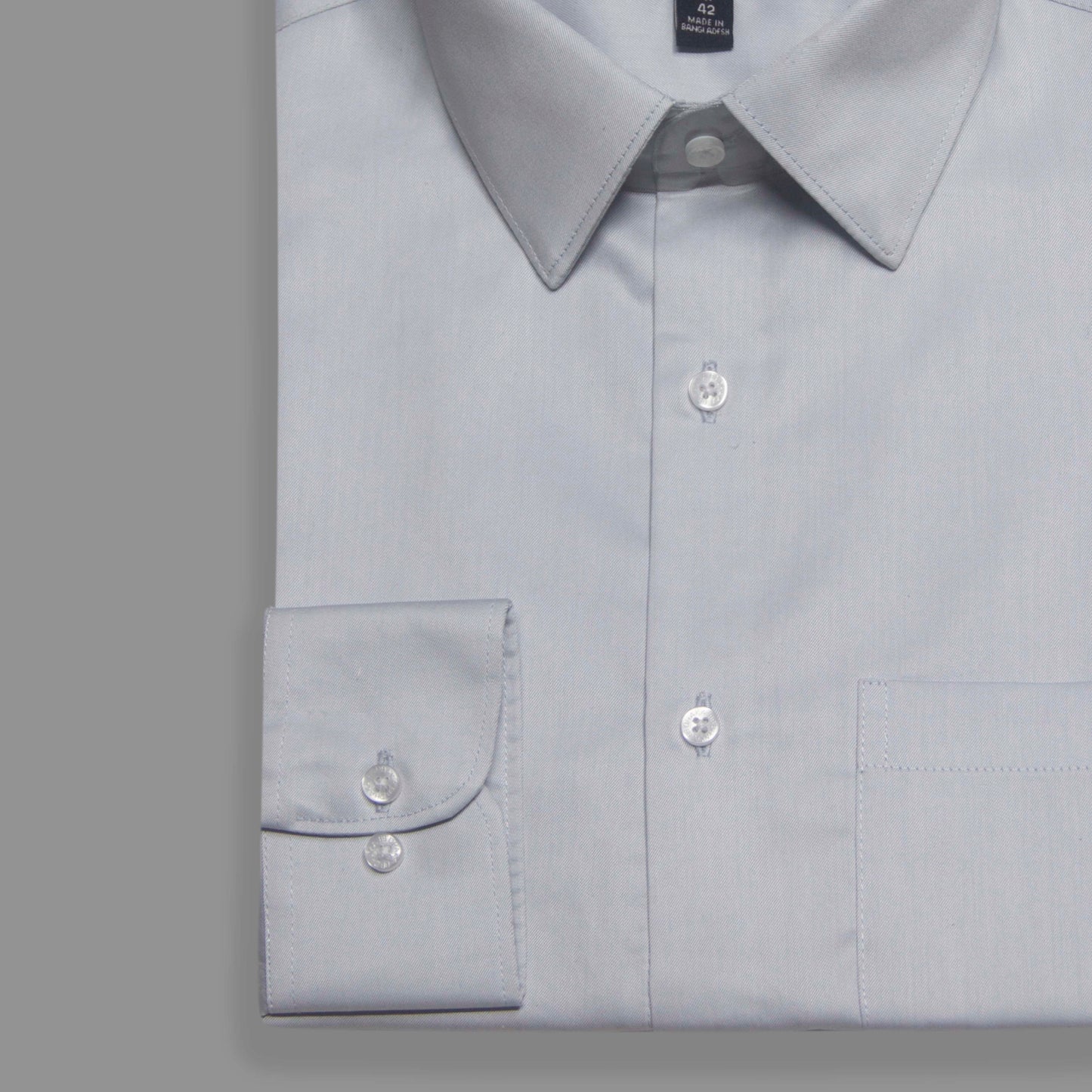 Almond Ash Formal Shirt - Product Code: 12675