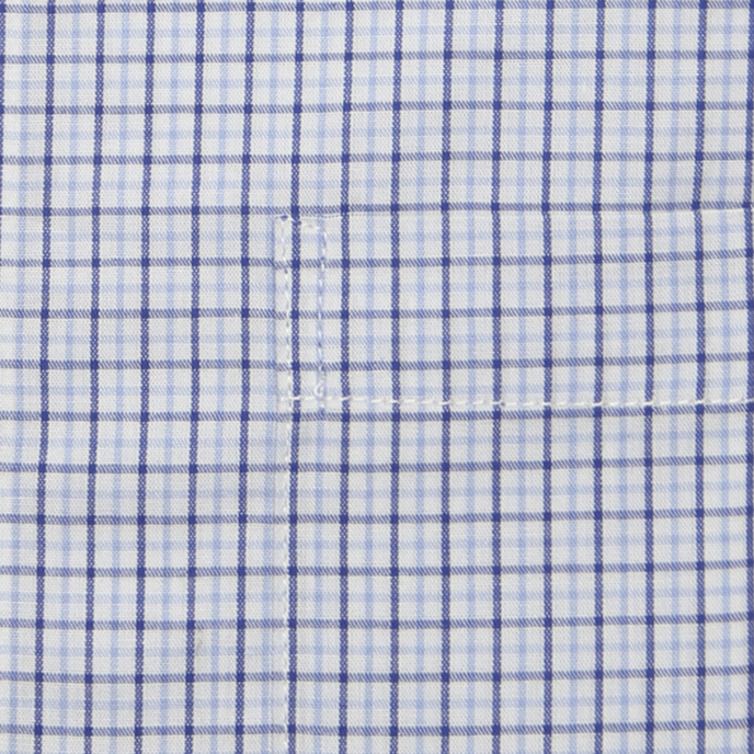 White Grid Check Formal Shirt - New Article