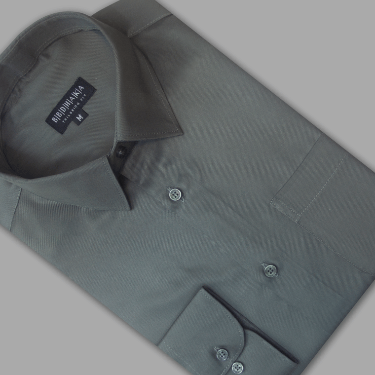 Vintage Olive Formal Shirt - New Article