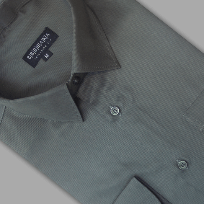 Vintage Olive Formal Shirt - New Article