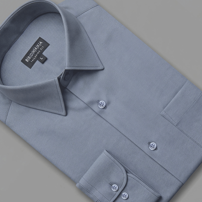Supreme Ash Fancy Structured Formal Shirt - New Article