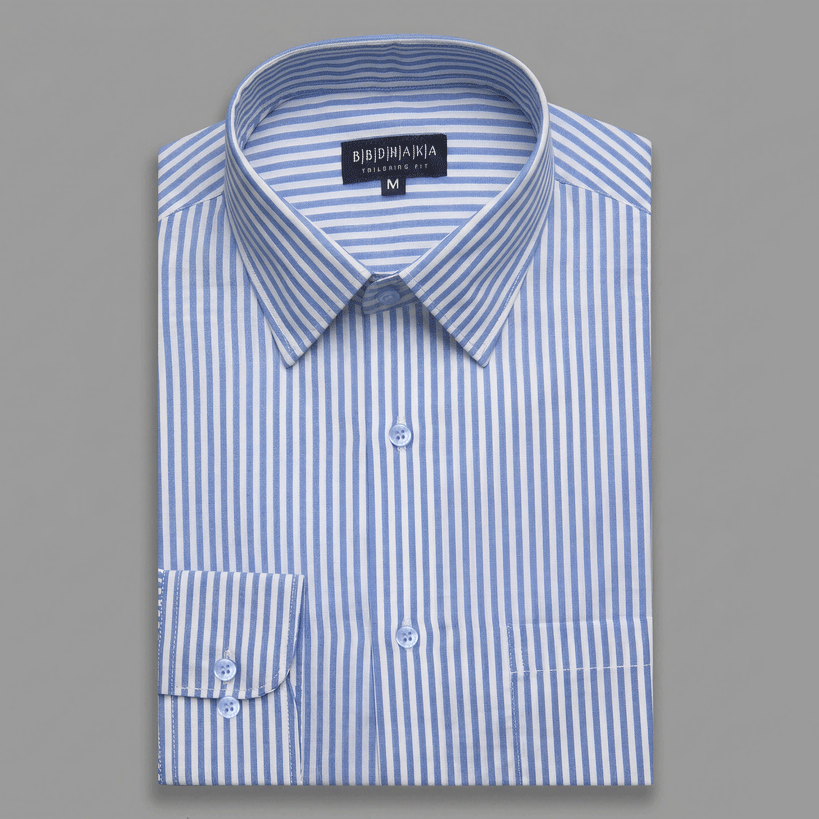 Blue Stripe Formal Shirt - New Article
