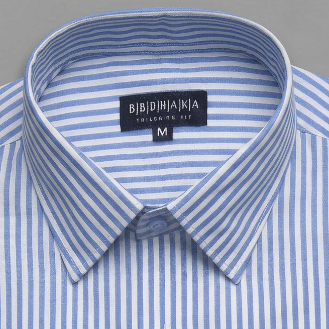 Blue Stripe Formal Shirt - New Article