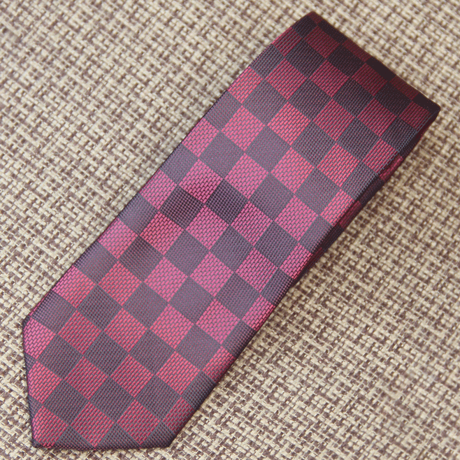 Burgundy Signature Business Tie