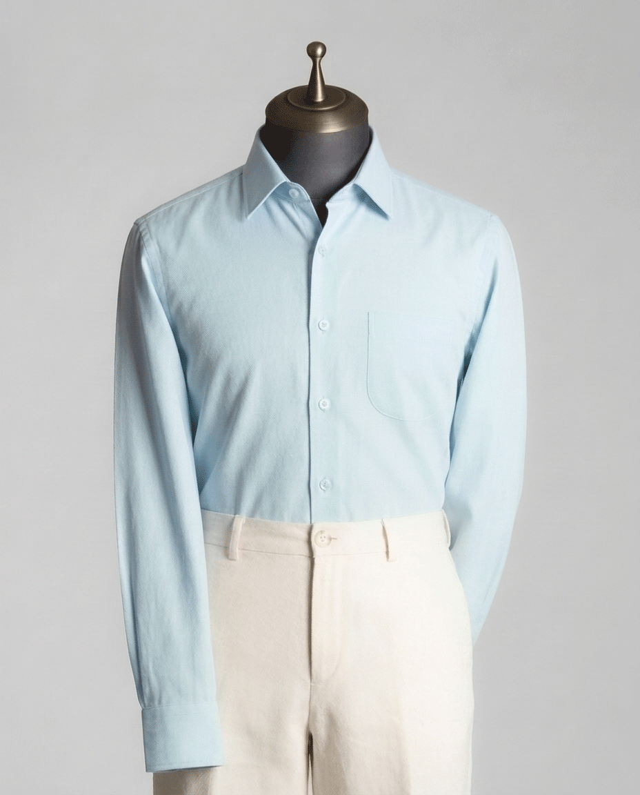 Executive: Powder Blue Formal Shirt - Product Code: 20262714