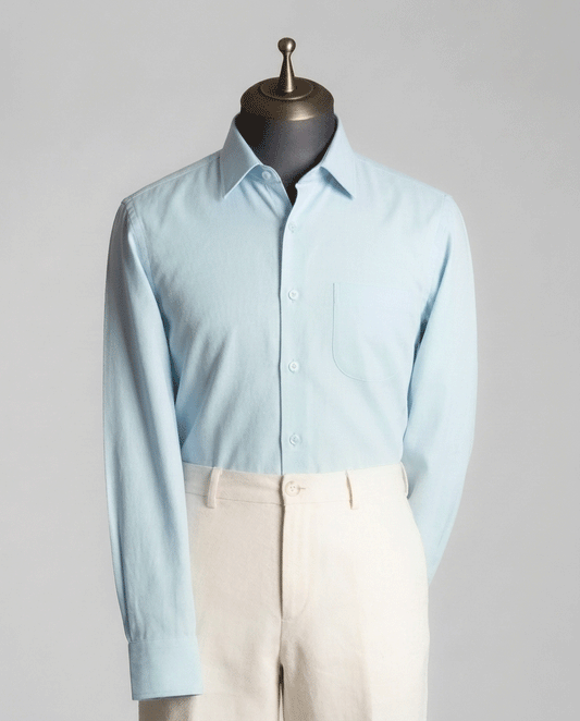 Executive: Powder Blue Formal Shirt - Product Code: 20262714
