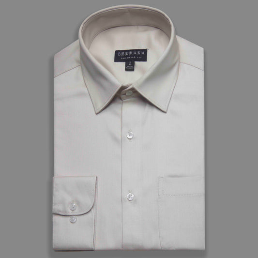 Light Beige Tan Formal Shirt - New Article