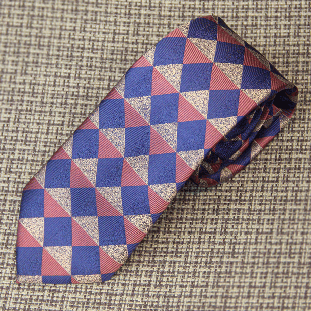 Tri-Color Mosaic Tie