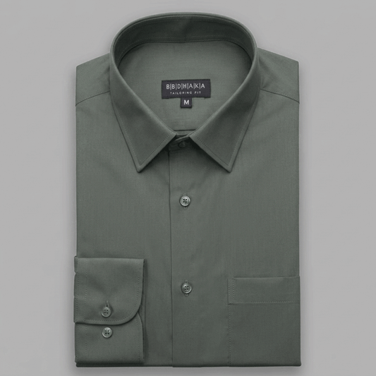 Rich Olive Green Executive Shirt - Product Code: 2026070