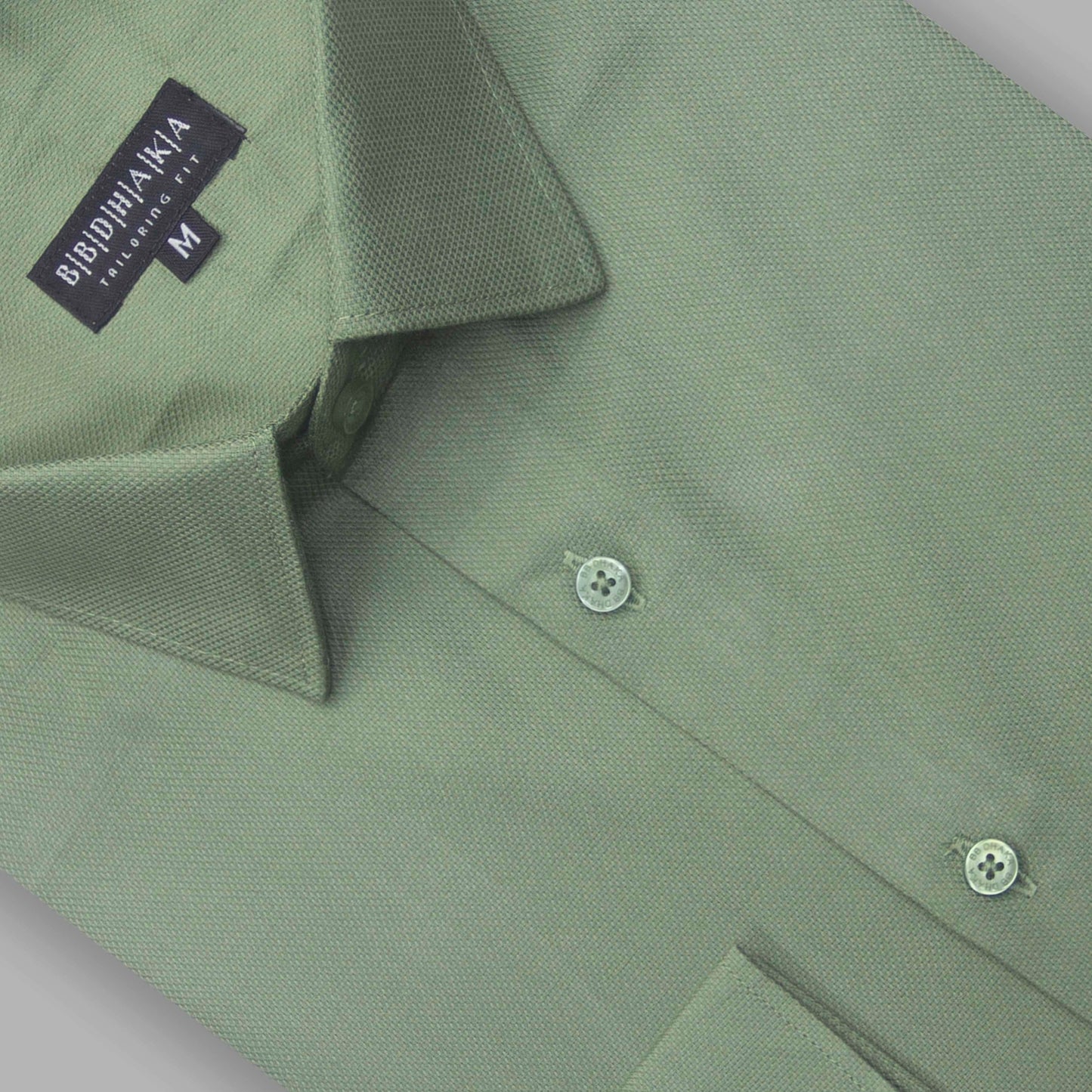 Sage Green Dobby Formal Shirt - New Article